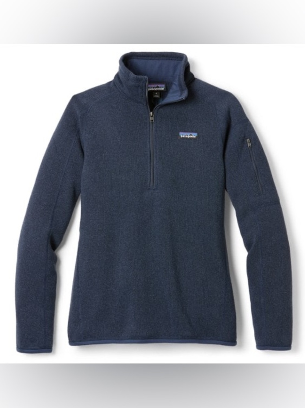 Patagonia Better Sweater Blue Quarter Zip Fleece Pullover Women’s Sz S